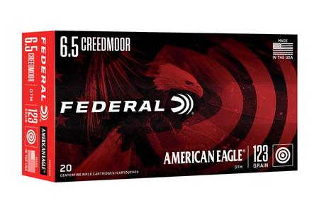 Federal 6.5  Creedmoor 123 gr Open Tip Match American Eagle 20/Box