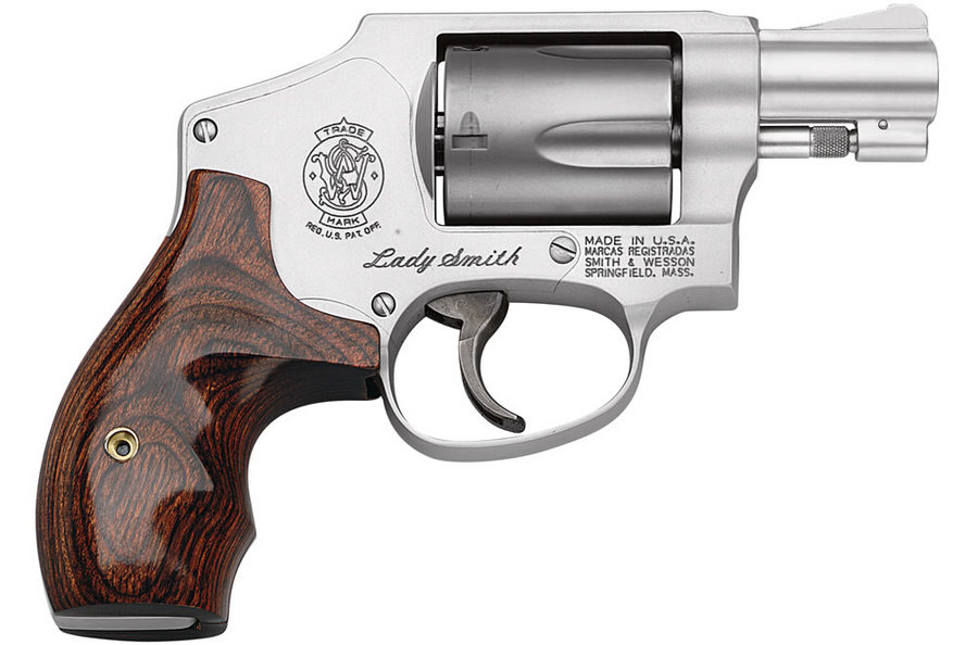 No. 2 Best Selling: SMITH AND WESSON 642 LADYSMITH 38 SPECIAL WITH WOOD GRIPS
