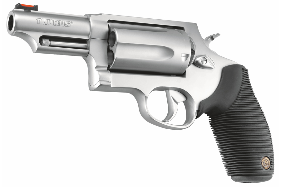 Taurus Judge 410ga 45lc Stainless Revolver With 3 Inch Barrel