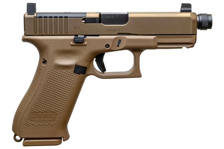 GLOCK 19X MOS 9MM 4.52 IN THREADED BBL FDE