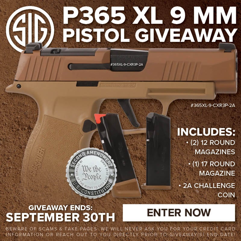 SIG P365 Giveaway