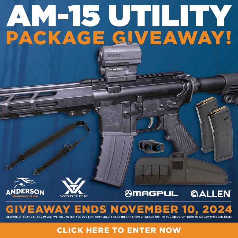 Enter to win an Anderson AR15 Package