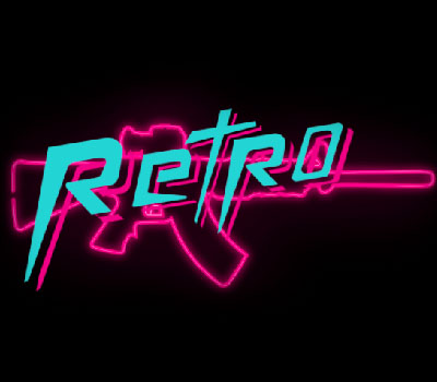 Retro Rifle Logo