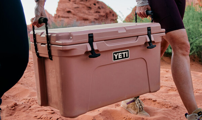yeti coolers Sandstone Pink