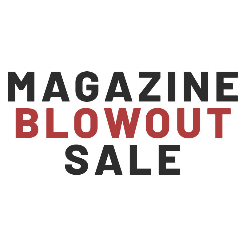 Magazine Blowout Sale