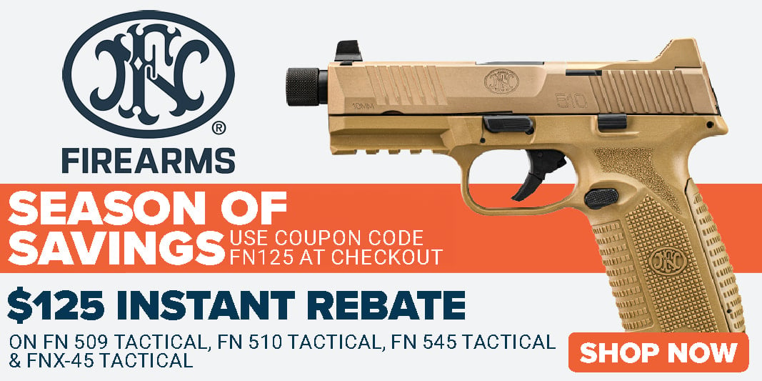 FN $125 Instant Rebate with Coupon Code FN125