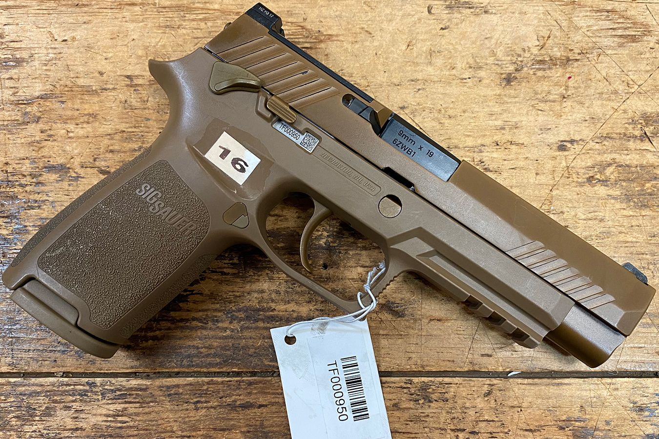 Sig Sauer M17 9Mm Us Army Decommissioned Surplus Pistol (Low Serial) - Semi Auto Pistols At ...