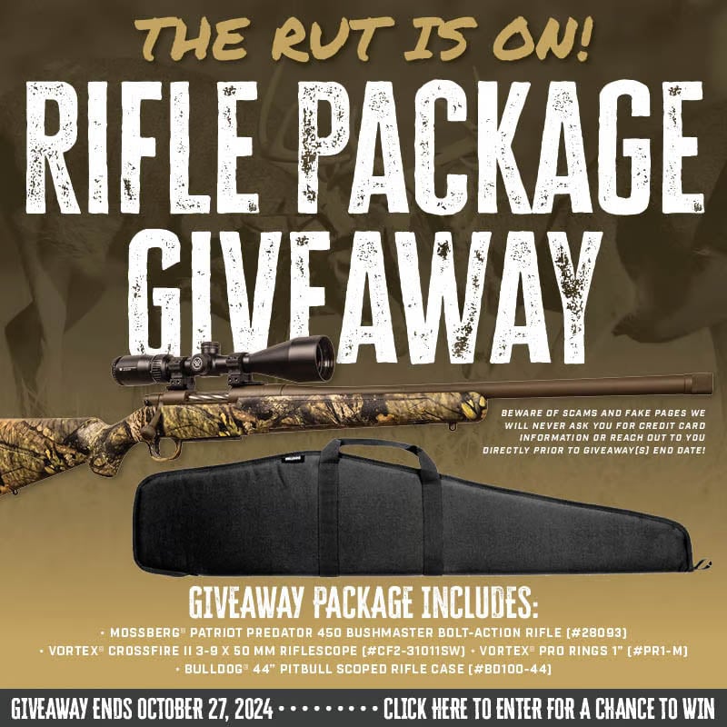 Enter to win a Hunting Package