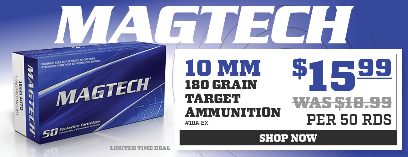 Magtech 10mm Ammo $15.99/50 Rounds