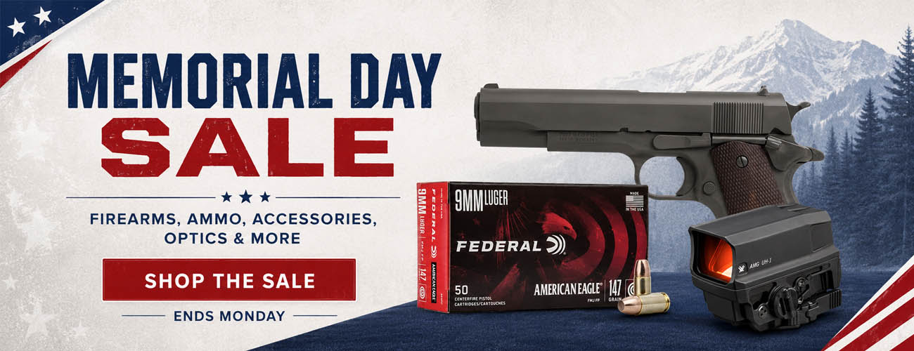 Memorial Day Sale on Firearms