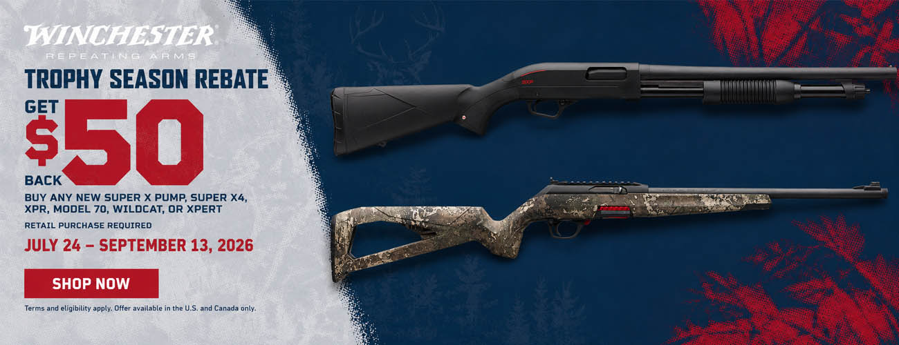 Winchester Trophy Season Rebate