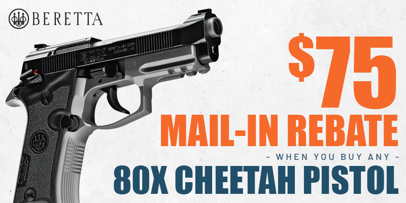 80X Cheetah Rebate