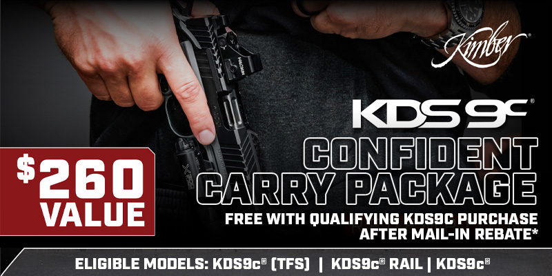 Rebate: KDS9C Confident Carry Redemption