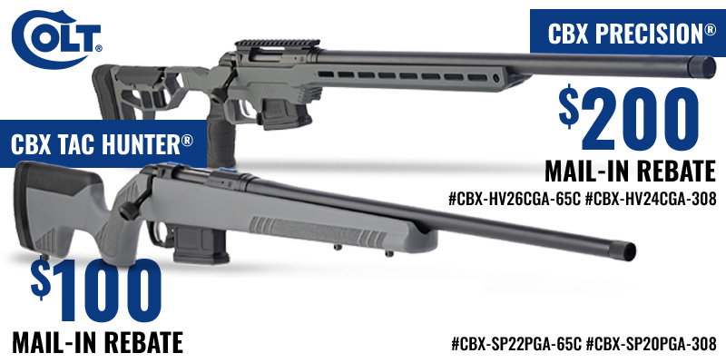 CBX Rifle Rebate