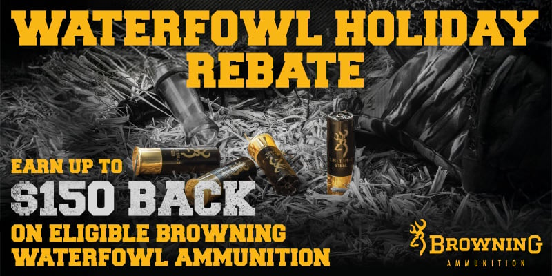 Rebate: Waterfowl Holiday Rebate