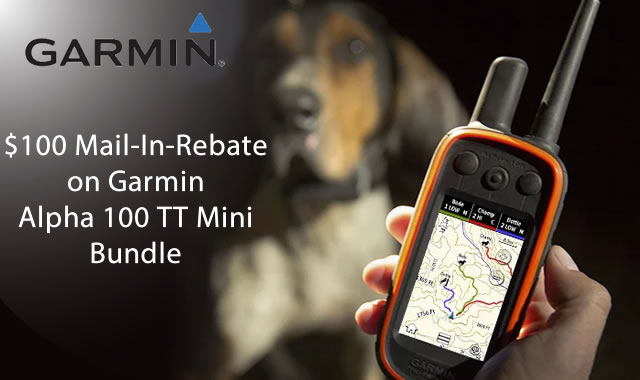 garmin dog collar rebate 2019