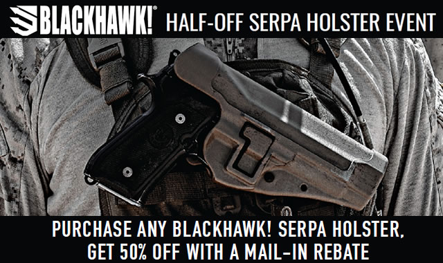 Half Off Serpa Holster Event