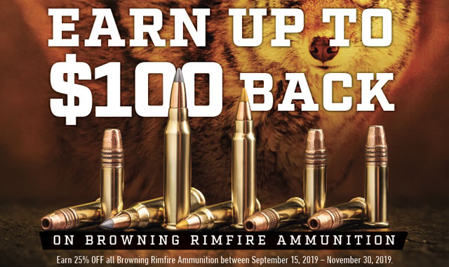 Browning Promotion Rimfire Rebate Sportsman s Outdoor Superstore