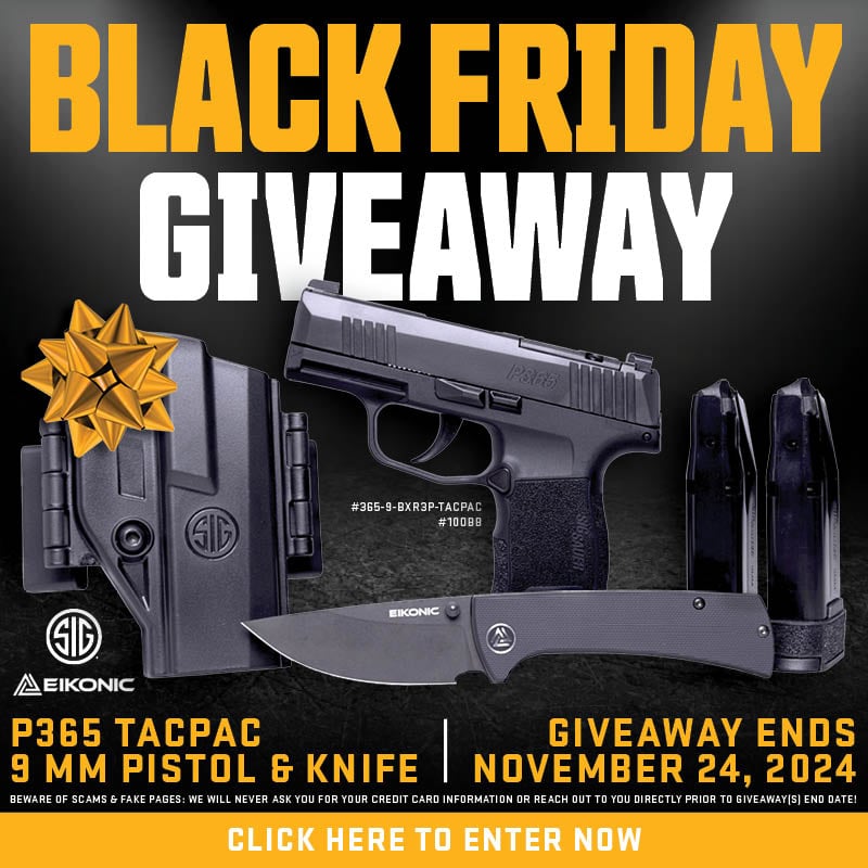 Enter to win a SIG P365 Package