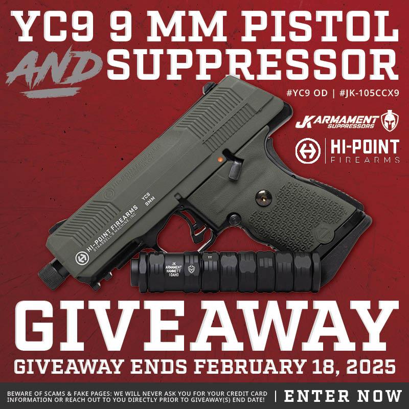 YC9 JK Suppressor Giveaway