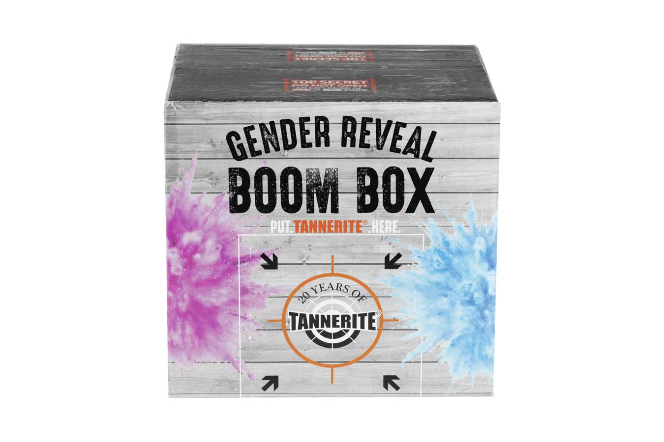 Tannerite Blue Gender Reveal Boom Box Kit | Vance Outdoors