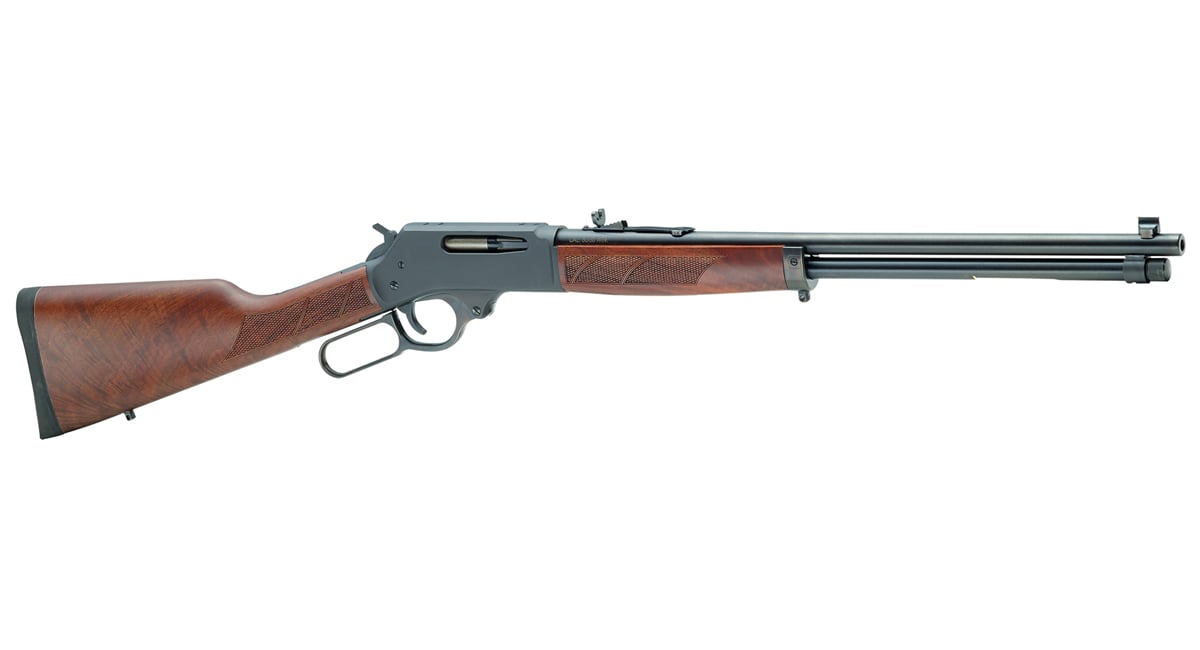 Henry 30 30 Lever Action Rifle With Steel Round Barrel Sportsman s 