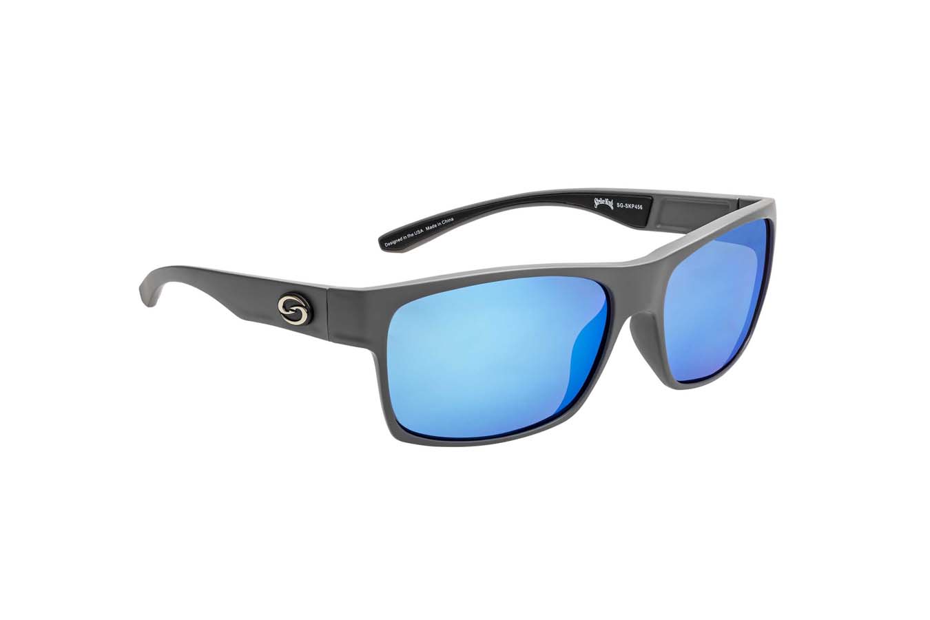 Strike King SKP Catawba Sunglasses with Matte Concrete Frame and Grey Lenses