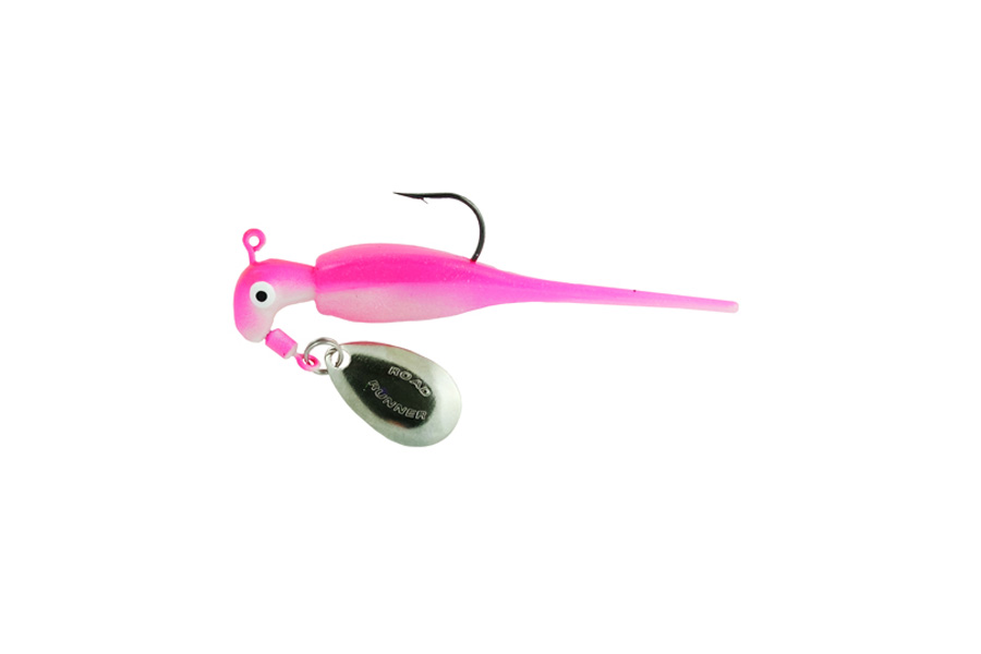 BLAKEMORE 1/16OZ. SLAB RUNNER W/BABY SHAD PINK PEARL