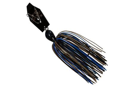 5/8OZ BIG BLADE CHATTERBAIT BLACK BLUE CANDY