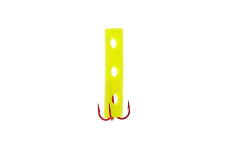 BOSS KAT TREBLE SURE STICK TUBE RIG #6, BOSS RED, 20LB, 16`,  1 RED/1 YELLOW 