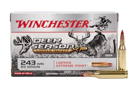 243 WIN 85 GR COPPER EXTREME POINT XP 20/BOX