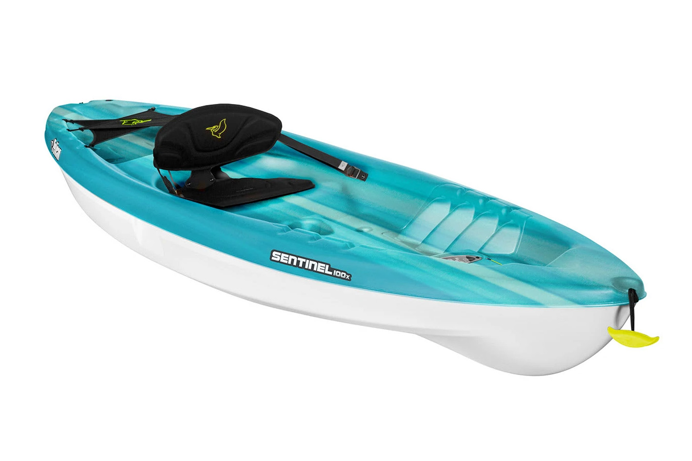 Shop Pelican Boats Sentinel 100X Recreational Kayak (Turquoise/White ...