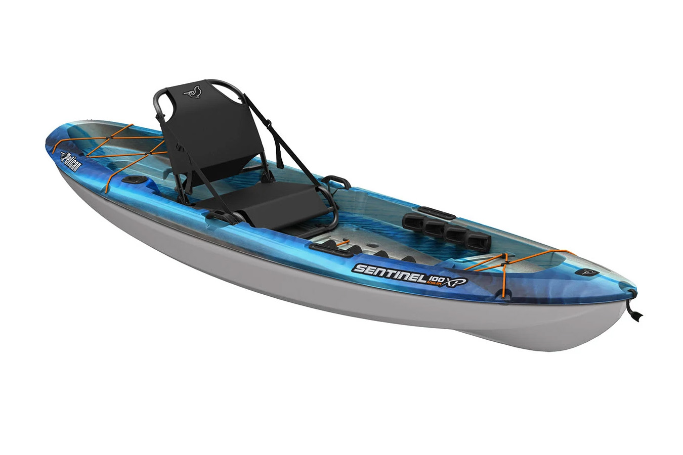 Shop Pelican Boats Sentinel 100X Angler Fishing Kayak (Neptune/Gray ...