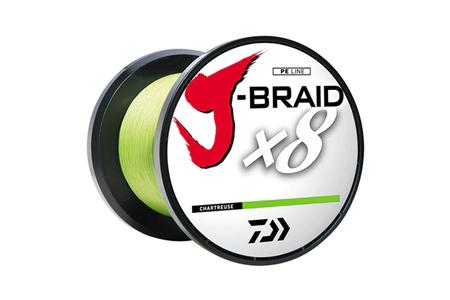 Daiwa J-Braid X8 Grand 15lb 150yd Gray Light