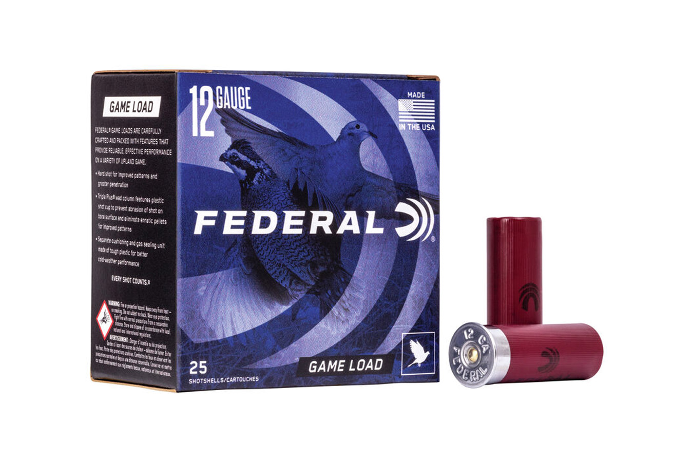 Federal 12 Gauge 2 3 4 In 1 Oz 7 5 Shot Lead Shotshells 25 Box