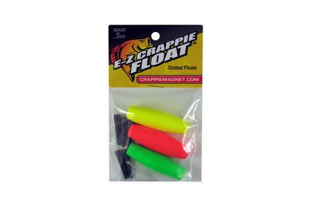  E-Z CRAPPIE FLOAT 2.0 GREEN/RED/YELLOW 