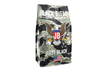 JUST BLACK COFFEE ROAST 12 OZ - WHOLE BEAN