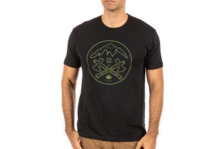 CROSSED AXE MOUNTAIN SS TEE