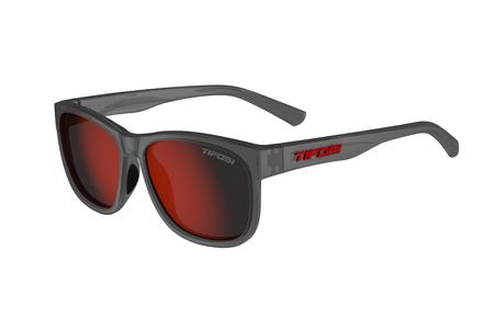 SWANKXL SATIN VAPOR FRAME WITH SMOKE RED LENSES