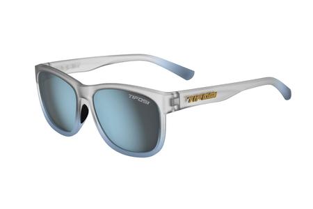 SWANKXL FROST BLUE FRAME WITH SMOKE BRIGHT BLUE LENSES