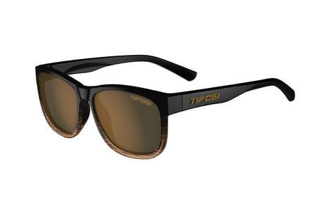 SWANKXL BROWN FADE FRAME WITH BROWN POLARIZED LENSES