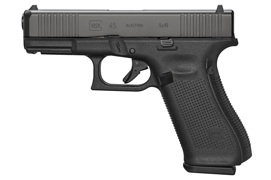 Glock 45 Gen5 MOS 9mm Compact Crossover Pistol (Made in USA)