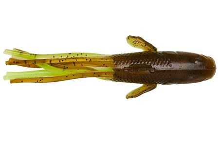 NED GOBY 2 3/4` LB GREEN PUMPKIN CHARTREUSE 5 PC