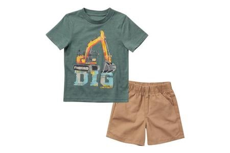 TODDLER BOYS DIG 2 PC SHORT AND TEE