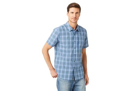 Free Country Men's Excursion Short Sleeve Poplin Shirt