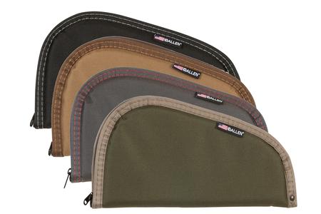 8 INCH HANDGUN CASES (ASSORTED EARTH TONE COLORS)