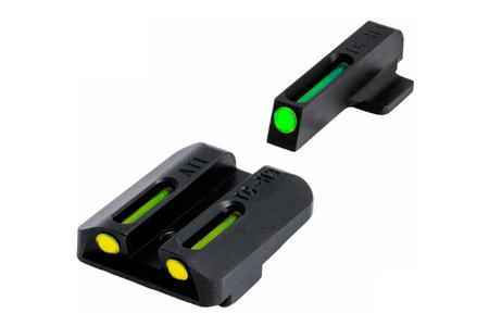 TRUGLO TFO SET, GLOCK, HIGH, GREEN FRONT, YELLOW REAR