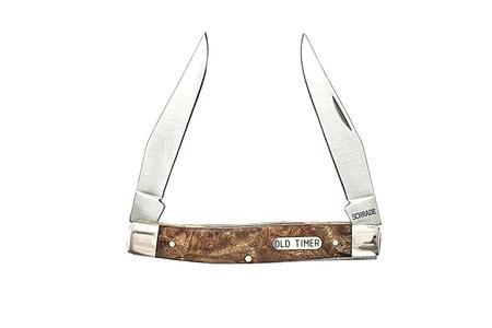 DESERT IRON WOOD MUSKRAT OLD TIMER KNIFE