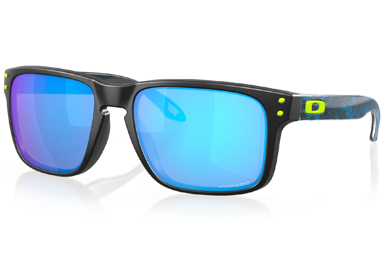 Oakley Holbrook High Resolution Collection Sunglasses With Polished Black Frame And Prizm 