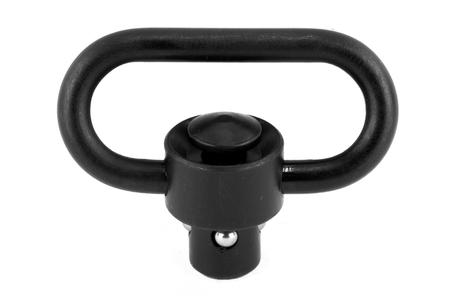 LEAPERS HEAVY DUTY PUSH BUTTON QD SLING SWIVEL 1.38 INCH LOOP